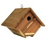 Small wooden bird house