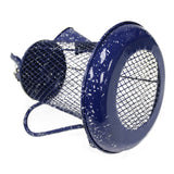 Heath 21811: Metal Mesh Coffee Pot Outdoor Bird Feeder, Authentic Antique Finish