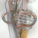 Heath CF-144: Clementine Oriole Bird Feeder for Jelly, Nectar, Mealworms and Fruit Halves - 2 Jars