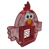 Heath 21804: Chicken Suet 'n Seed Bird Feeder for Suet Cakes and Sunflower Seeds