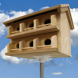 Heath M-12DP: 12-room Purple Martin Wooden Bird House