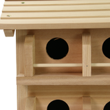 Heath M-12DP: 12-room Purple Martin Wooden Bird House