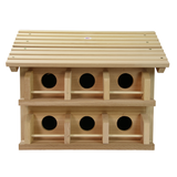 Heath M-12DP: 12-room Purple Martin Wooden Bird House