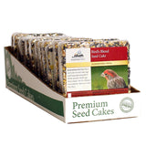 Bird's Blend Seed Cake - 7 oz - Pack of 12 - Heathoutdoors