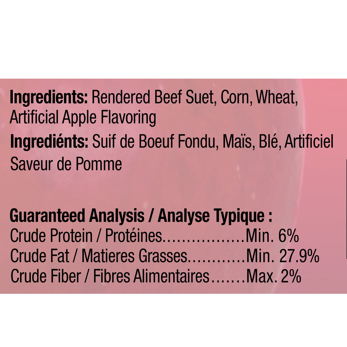 Heath Outdoor Products Apple Dough Suet Cake 11.25 oz Pack of 12