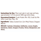 Heath DDC6-12: Walnut High Energy 11.75-ounce Premium Crafted Suet Cake - 12-pack Case