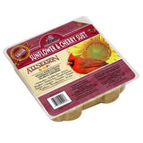 Sunflower & Cherry Suet Cake - 10 oz - Pack of 12 - Heathoutdoors