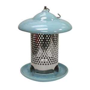 Heath 20146: Bird Stop Bird Feeder, Light Blue