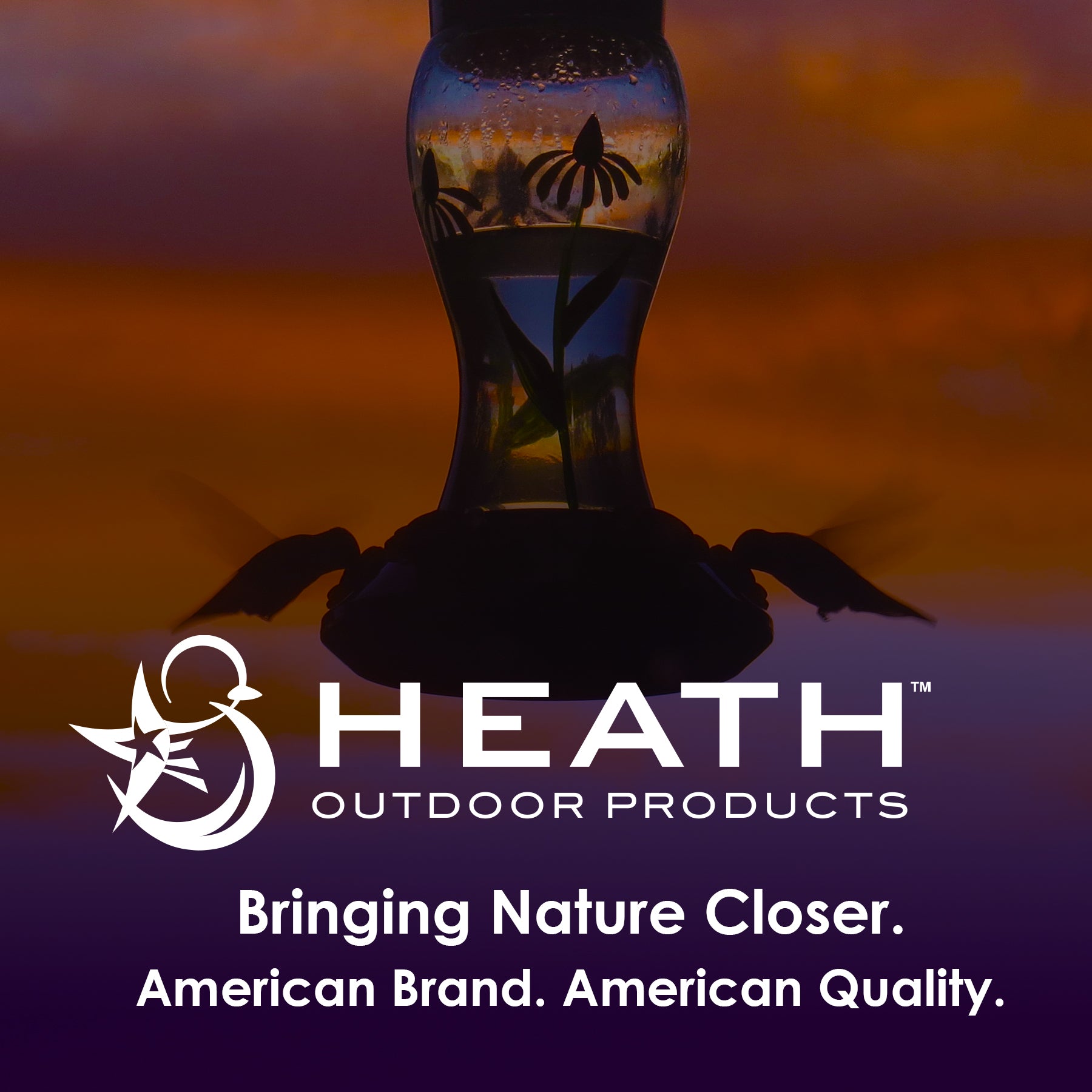 Heath 21042: Butterfly Swirl Mixed Seed Tube Bird Feeder