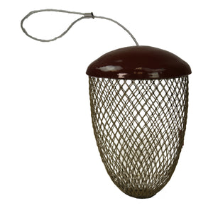 Heath 21088: Acorn Metal Bird Feeder for Peanuts, Suet Balls and Sunflower Seeds