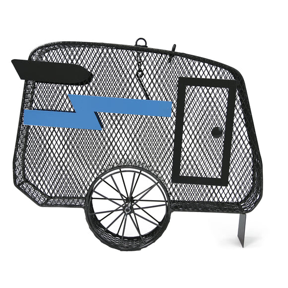 Heath 21812: Camper StackMs Bird Feeder for StackMs Seed Cakes, Peanuts and Sunflower Seeds
