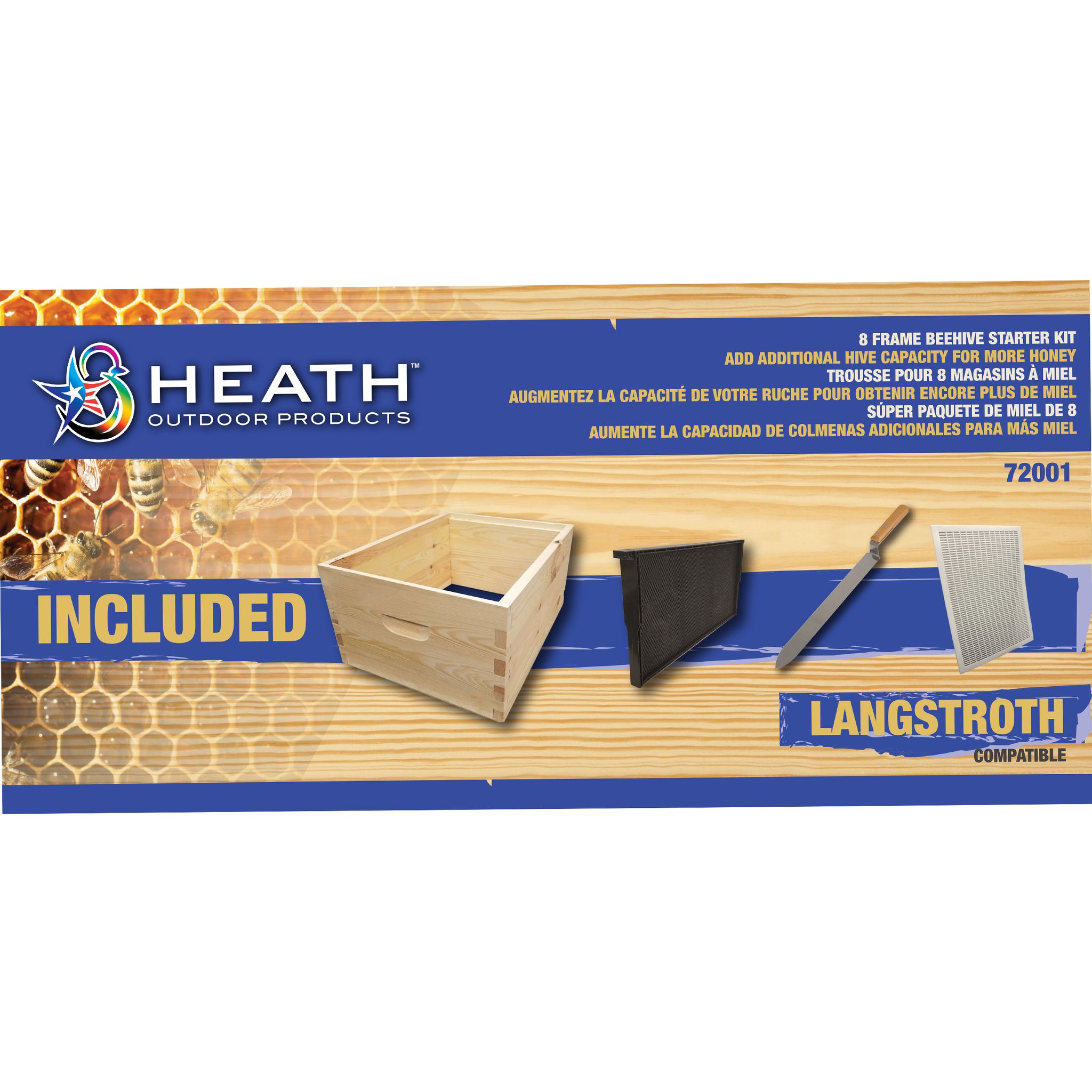 Heath Outdoor Products 8 Frame Honey Super Kit – Heathoutdoors Heath Outdoor Products 8 Frame Honey Super Kit – Heathoutdoors