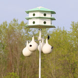 Heath AHN-12: 12-room Snap-together Plastic & Aluminum Purple Martin House