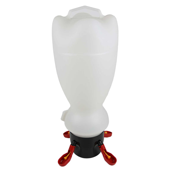 2 gallon plastic chicken dribbler - heath