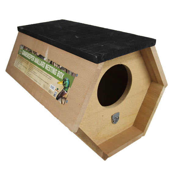 GK-MNB: Gamekeeper Cedar Mallard Nesting Box – Made in the USA