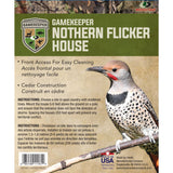 GK-NFL: Gamekeeper Cedar Northern Flicker House – Made in the USA