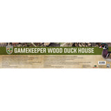 GK-WDH: Gamekeeper Cedar Wood Duck House – Made in the USA