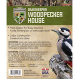 GK-WPK: Gamekeeper Cedar Woodpecker House – Made in the USA