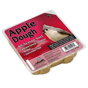 Apple Dough Suet Cake - 11.25 oz - Pack of 12 - Heathoutdoors