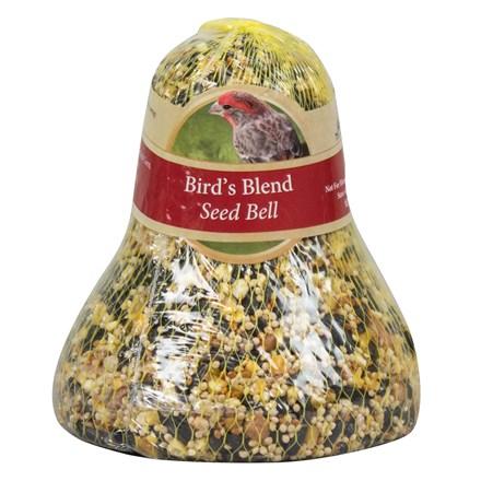 Bird's Blend Seed Cake - 14 oz Bell - Pack of 6 - Heathoutdoors