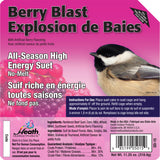 Heath DD-15: Berry Blast, All-Season Suet Cake, No Melt, 11.25-Ounce Cake, 12-Pack