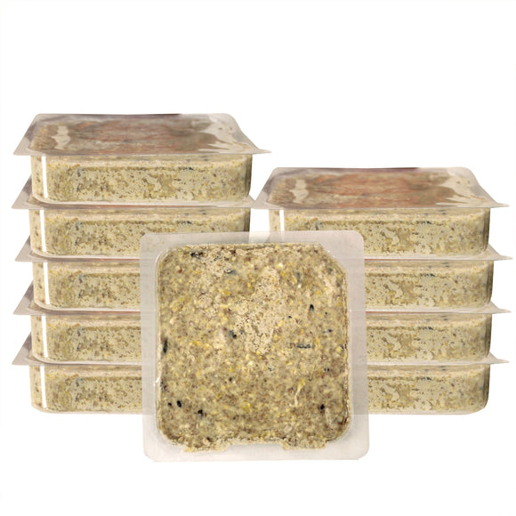 Heath DD24-10: 10-ounce Woodpecker Suet Cake - 10-pack Case