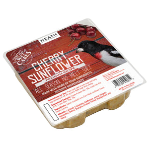 Heath Outdoor Products Premium Crafted Suet Cake Cherry Sunflower Suet DDC2-12