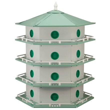 Deluxe Aluminum Purple Martin House - 24 Room - Heathoutdoors