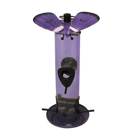 Gossamer Butterfly Bird Feeder - Purple - Heathoutdoors