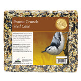 Heath SC-33-5: Peanut Crunch 2-pound Seed Cake with Sunflower Hearts, Black Oil Sunflower Seeds, Peanuts, Fruit, Corn - 5-pack Case